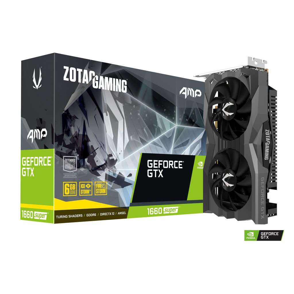 ZOTAC GTX 1660 SUPER AMP 6GB DDR6 192BIT VGA GEFORCE 1660 SUPER MURAH