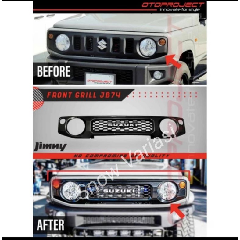 Front Grill / Grille Depan Jimny JB74 Otoproject