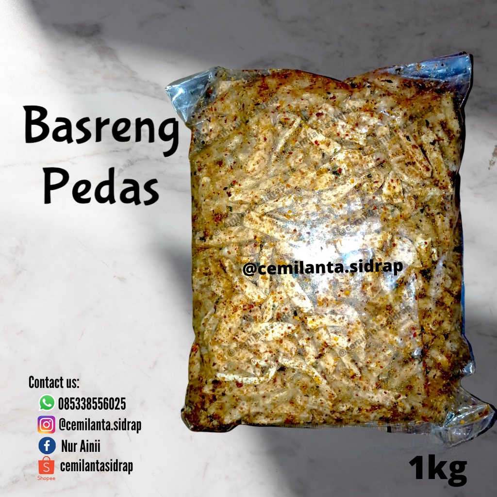 

Basreng Pedas Daun Jeruk Premium 1kg