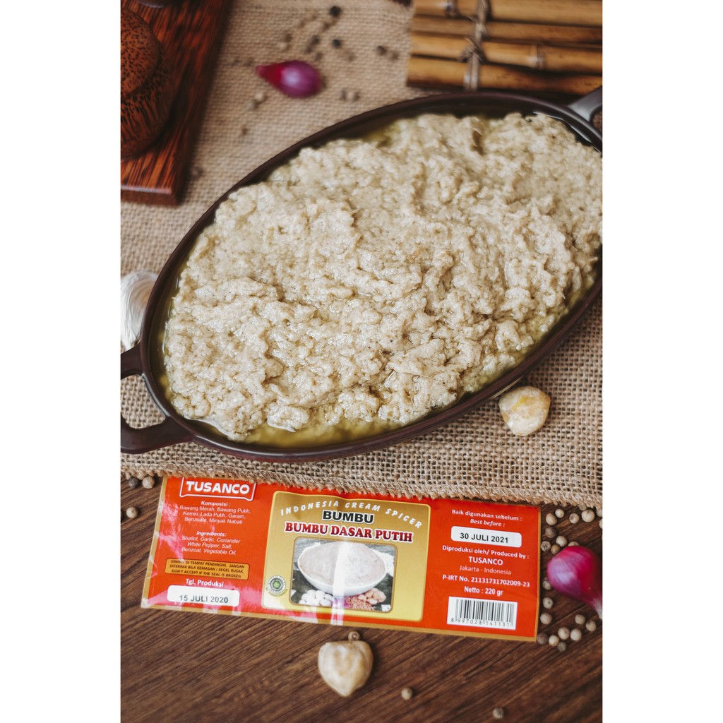 

Bumbu Dasar Putih Tusanco 220 gram