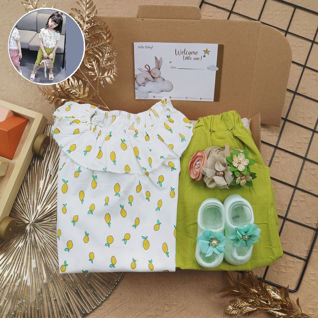 BARU! LIO047 Girls Baby Hampers 0-12 months/ Hampers bayi newborn/ Kado bayi/ baby girl gift set