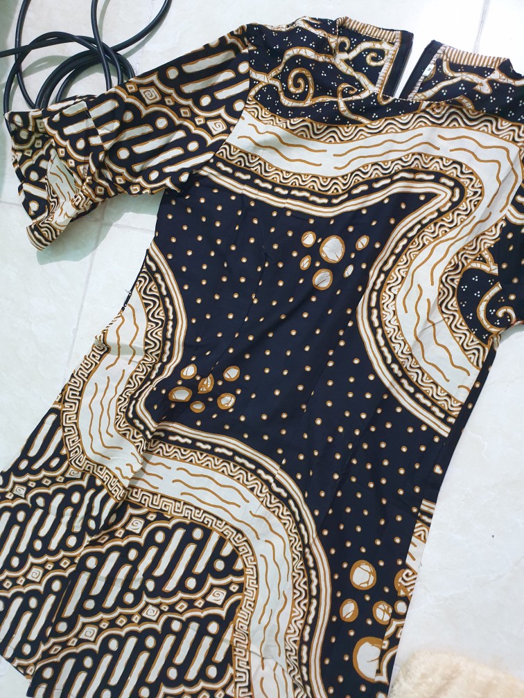 Tunik Priscanara 02 | Dress Batik Wanita Busui