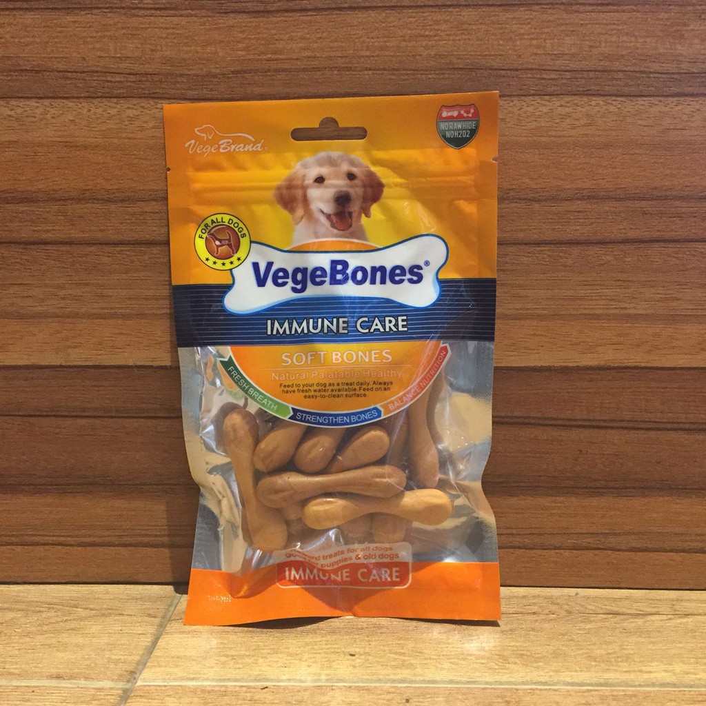 

VEGEBONES Dog Snack Dental Chew Immune Care 60gram