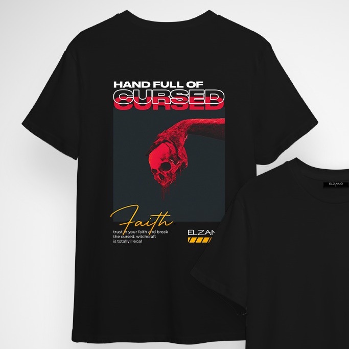 Public - Cursed Faith T-Shirt - T-Shirt Distro Kekinian