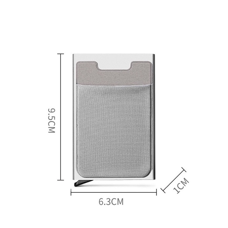 Card Holder Dompet Kartu Automatic Pop-Up Card Box 1838