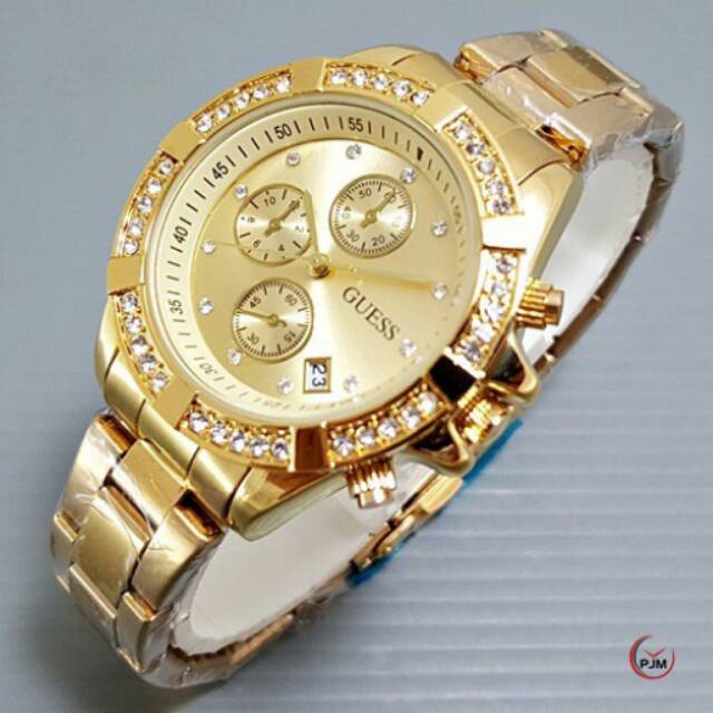 JAM TANGAN CEWEK MEREK GUESS SPORT ELEGANT HARGA BERSAHABAT...