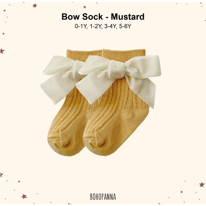 Bow Sock BohoPanna B19