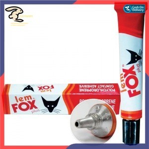 

Lem Fox Tube Plus Serbaguna Kain Flanel Kertas DIY Aksesoris Slime dll