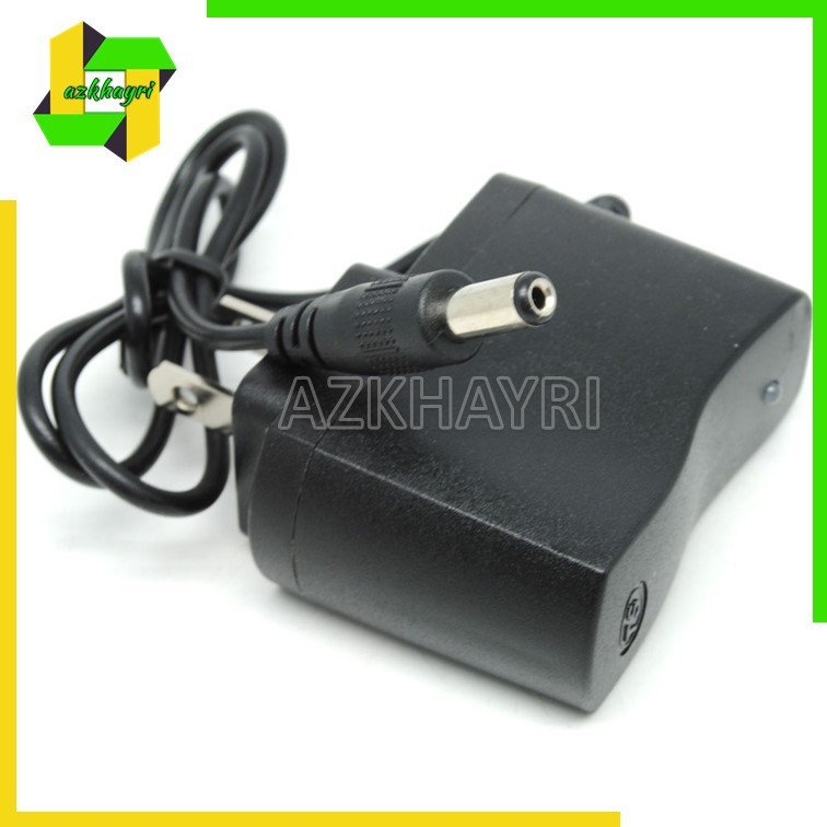 Adapter Alat Elektronik 4.2V 500mA 2,5mm Pin EU Charger Senter SWAT Adaptor