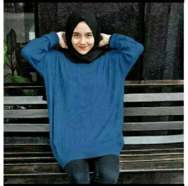 SWEATER BOXI PREMIUM BAJU RAJUT WANITA MURAH