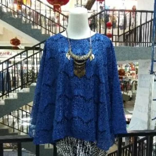 Kebaya Modern / Brokat / Kelelawar / Cape All Size
