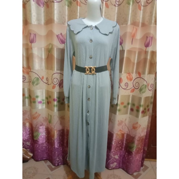 Midi knit kerah korea by Posh Girl