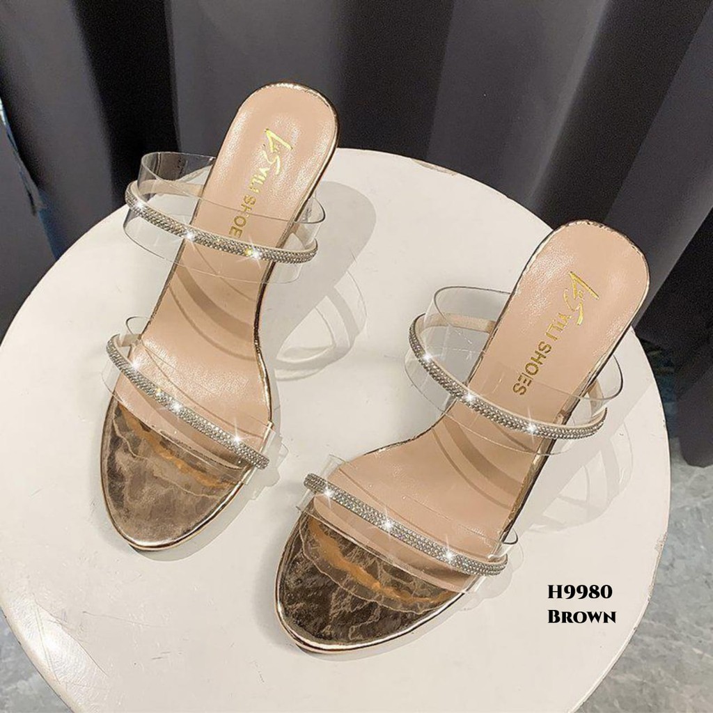 WYN  HIGH HEELS GLASS TRANSPARANT H9980