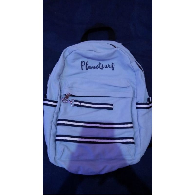 Tas Ransel Backpack Planet Surf Original (preloved)