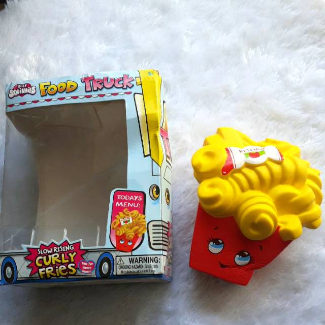 SQUISHY SILLY SQUISHY FOOD TRUCK EDITION CURLY FRIES