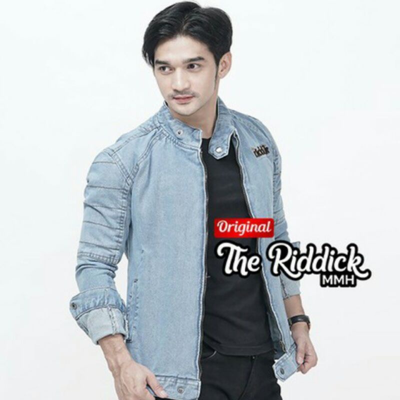 Jaket Jeans Distro Terbaru Jaket Jeans Pria Kekinian Jaket Jeans Bordiran Jaket Murah pria