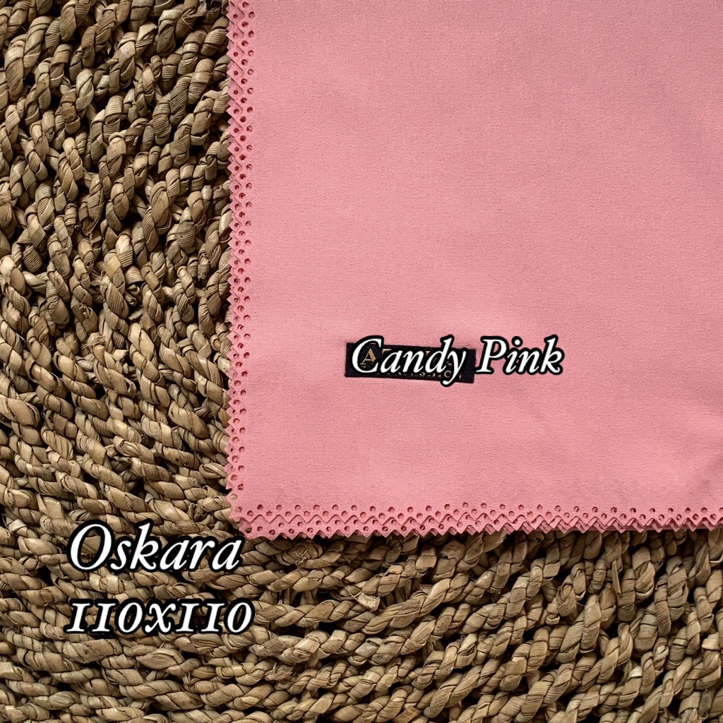 Jilbab Segi empat OSKARA by Azara part 2-CANDYPINK oskara