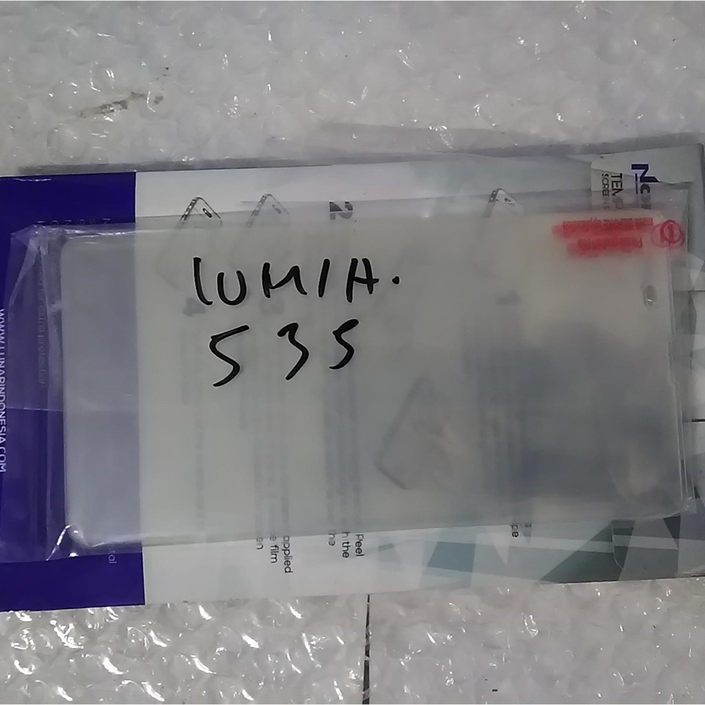 Tempered Glass Pelindung Layar Temper Glas Screen Protector Untuk HP Microsoft Nokia Lumia 535