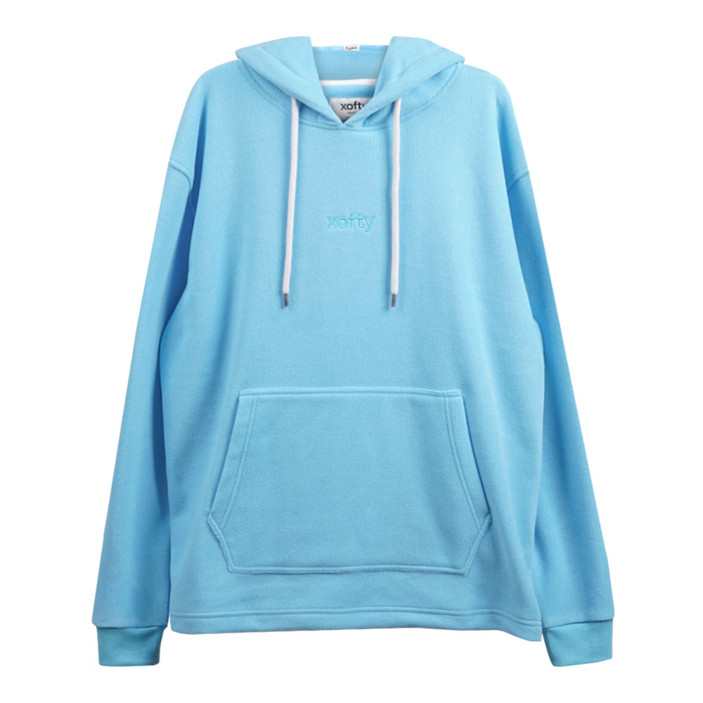 Xofty Valtari Polar Hoodie Sweater Blue Sky