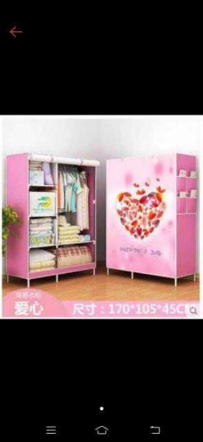 Lemari Rak Pakaian/lemari Baju/lemari Rak Boneka