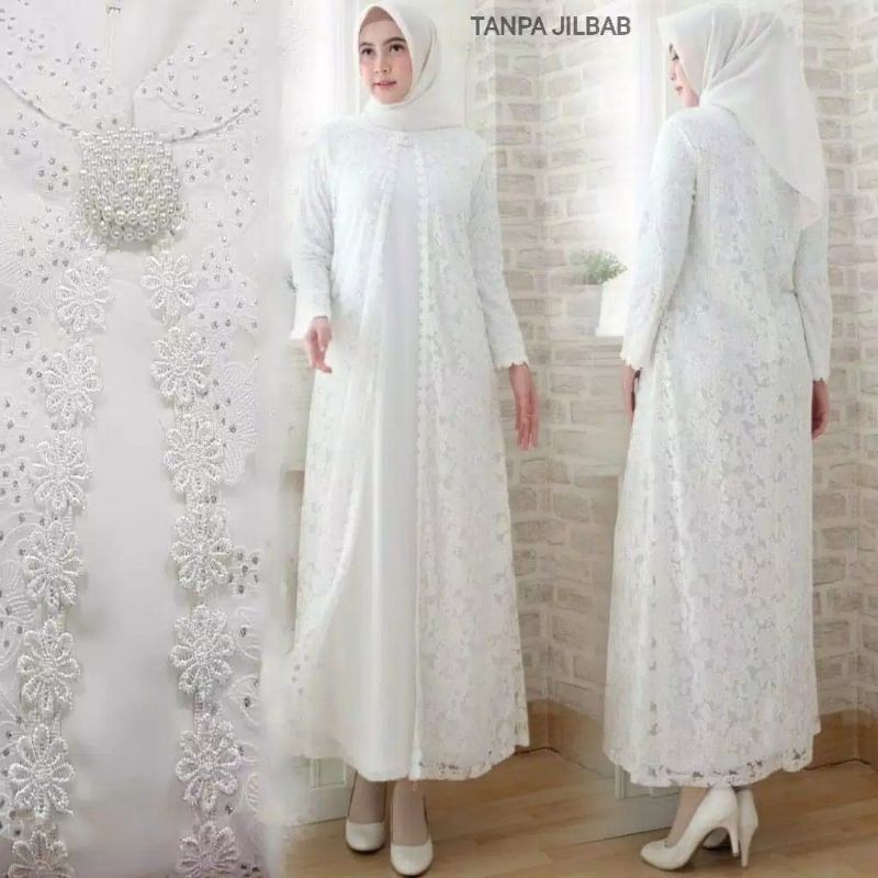 BROCADE DIVA GAUN PESTA DRESS MUSLIM BAJU WANITA BRUKAT FASHION TERBARU