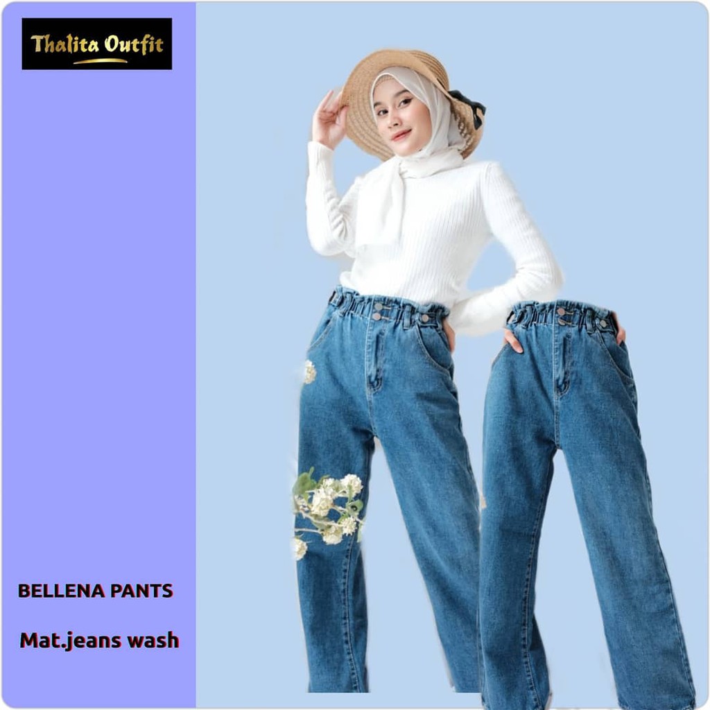 VALERI JEANS HIGH WAIST TALI // CELANA HW SNOW//BELENA PANT JEANS