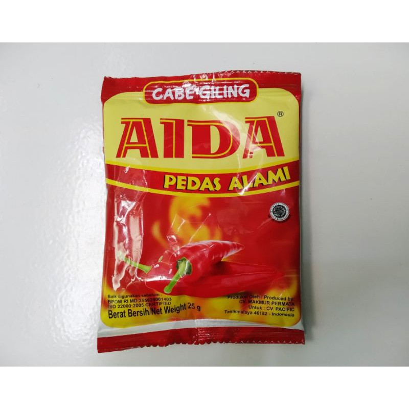 Jual Cabe Bubuk Aida Tabur Indonesia Shopee Indonesia