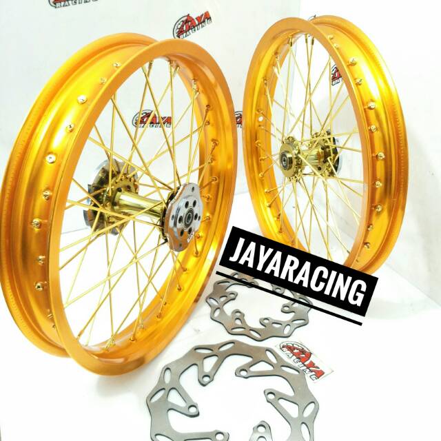 velg 215 250 17 Satria fu sonic 150 Jupiter mx sepaket plus stel velg