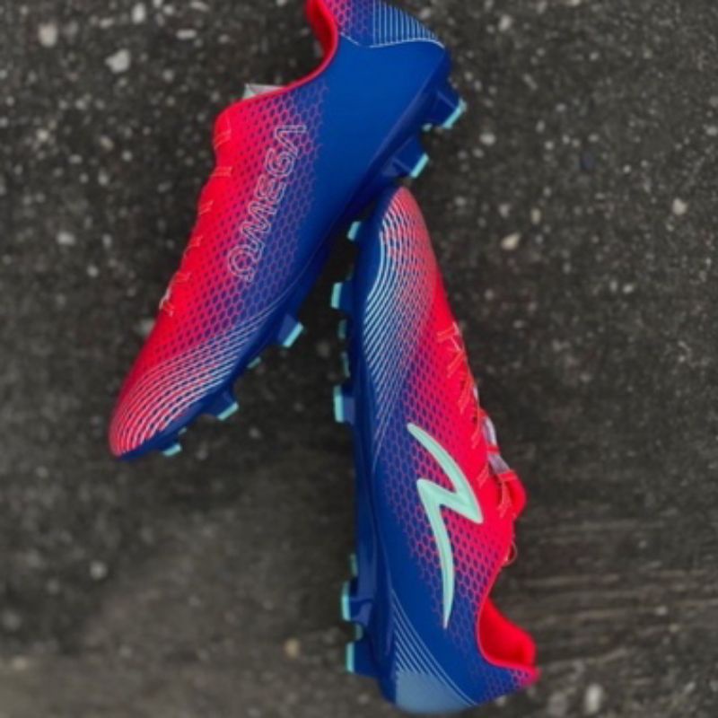 sepatu sepakbola specs light speed omega fg diva pink/blue strong original 100%