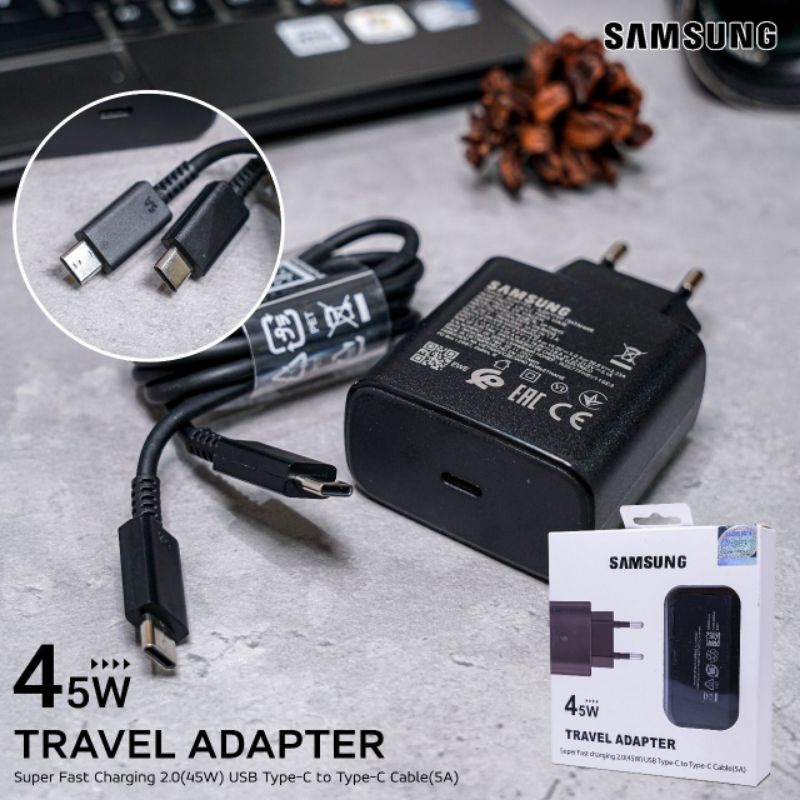 CHARGER SAMSUNG NOTE 20 45W ORI SUPER FAST CHARGING