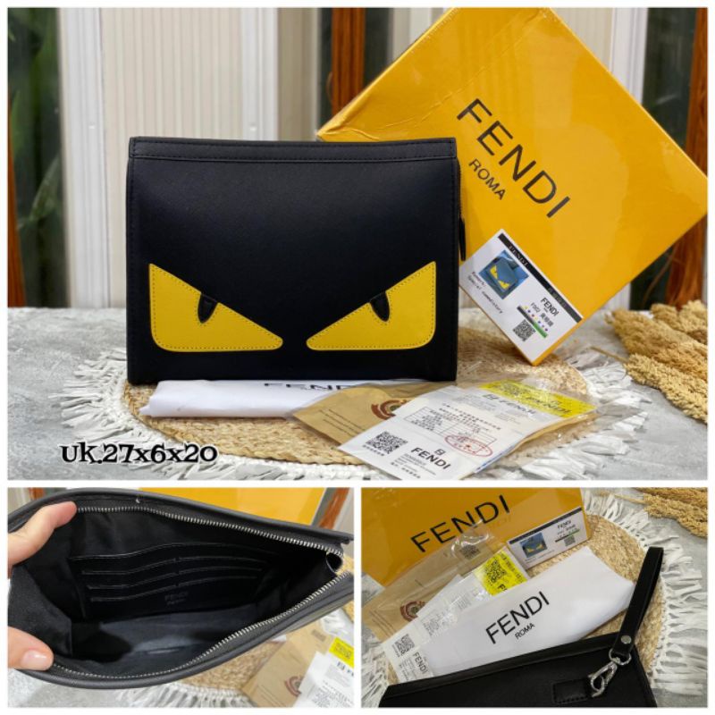 tas fashion clutch handbag fendi F002 free box