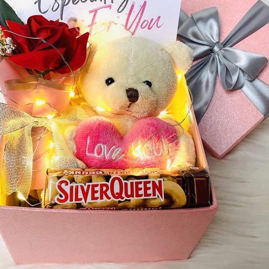 

♪ Kado Ulang Tahun Cewek Hadiah Anniversary Hadiah Ultah Kado Ultah - BonekaPita Saja, Coklat Tua ♀