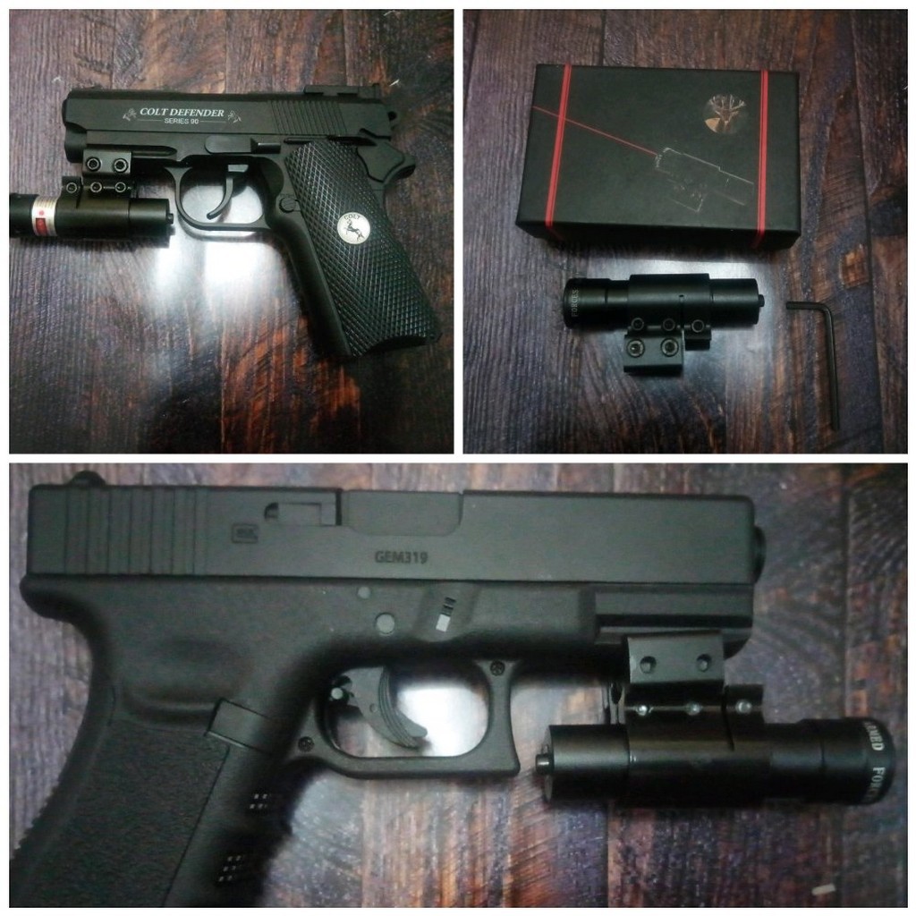 LASER RED DOT KHUSUS REPLIKA AIRGUN AIRSOFTGUN last stok