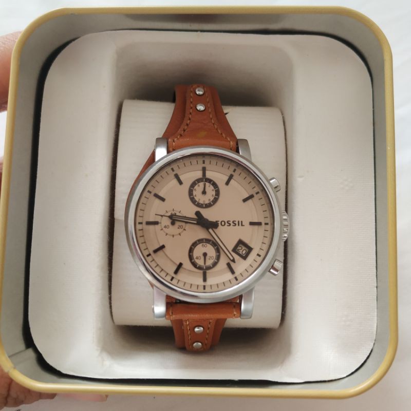 Preloved Fossil boyfriend watch ES4045