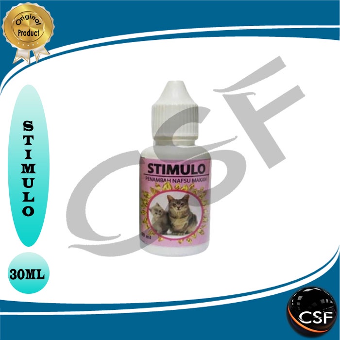 Vitamin Penambah Nafsu Makan Kucing &amp; Meningkatkan Daya Tahan tubuh - STIMULO 30ml