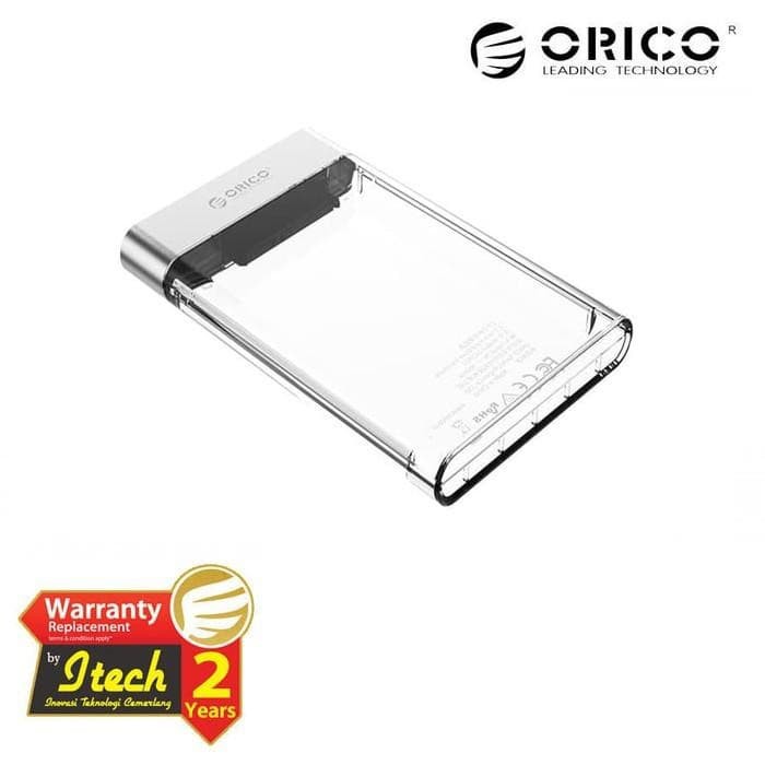 ORICO 2129U3 2.5 inch Transparent USB3.0 Hard Drive Enclosure - 2129U3