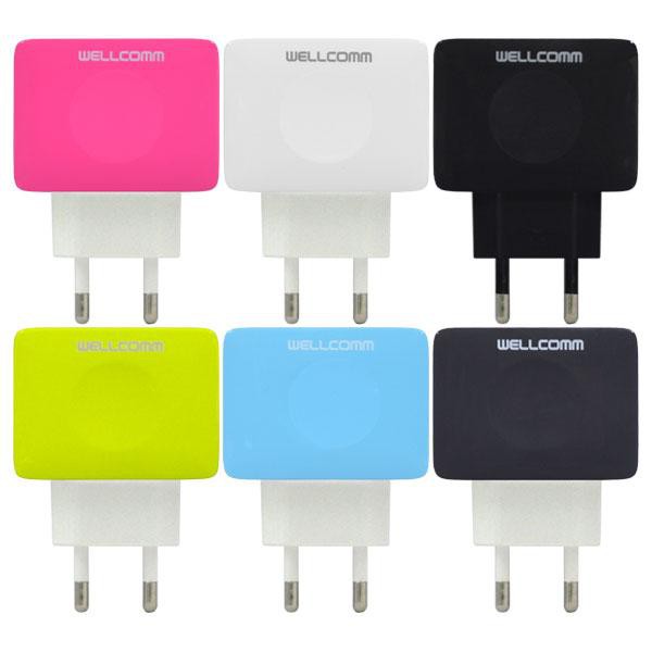 WELLCOMM charger type-C usb 3.0A adaptor charger wellcomm FAST CHARGING