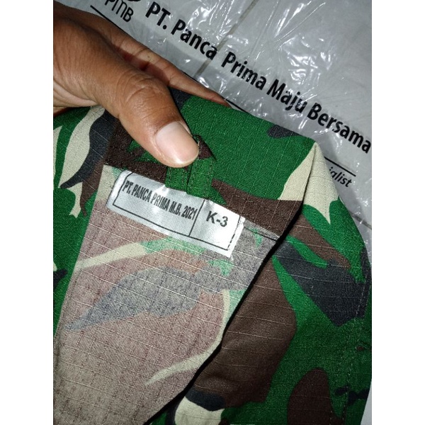 ORI, Baju PDL Jatah TNI AD, SRITEX dan 888 dan PT PANCA