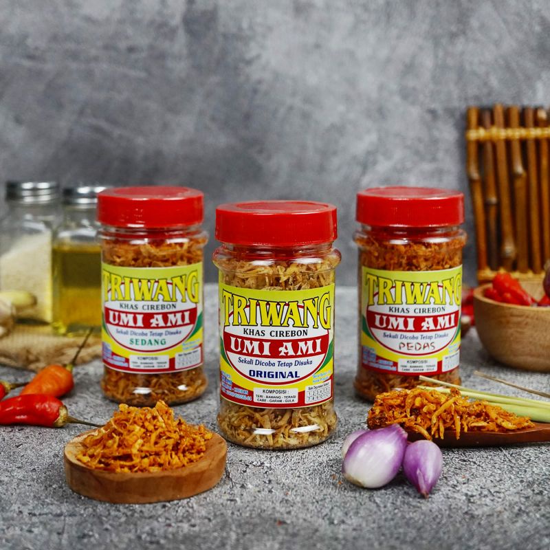 

Triwang / teri bawang / garlic anchovy