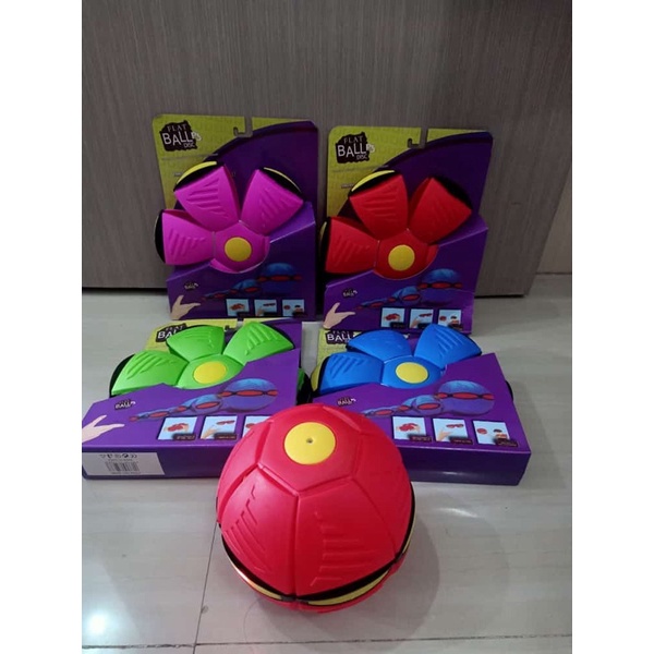MAINAN BOLA UFO / MAGIC BALL FLAT / BOLA LAMPU UFO / MAINAN BOLA UFO LAMPU