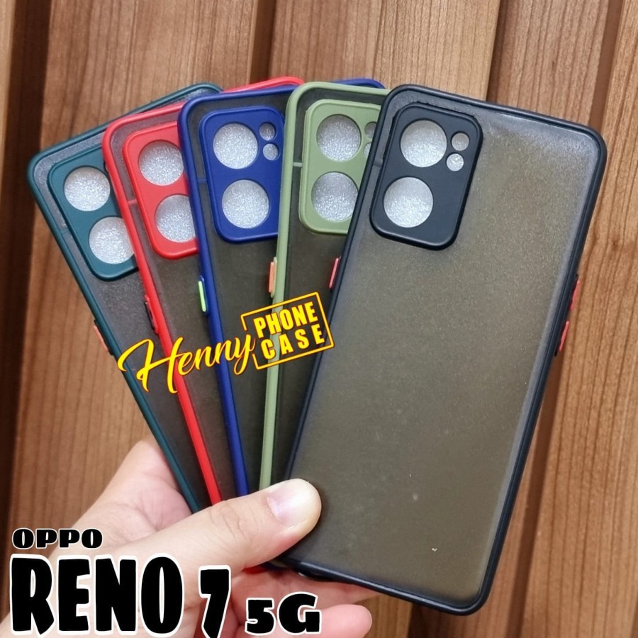 Oppo Reno 7 4G / Reno 7 5G / Reno 7Z RENO7 Z 2022 / RENO 8 4G / RENO 8Z 5G Case Dove Kamera Matte Fuze Transparan Colored Frosted My Choice