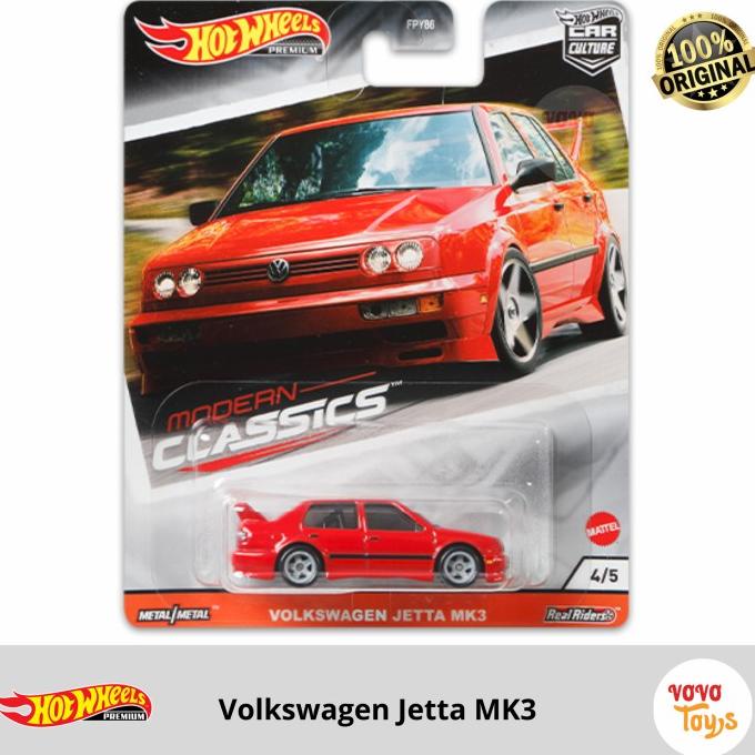 Hot Wheels Car Culture Volkswagen Jetta Mk3 Modern Classics