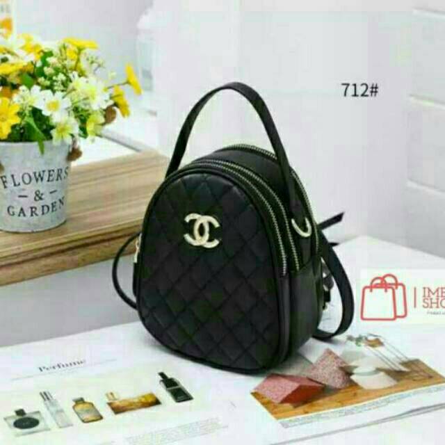 RULLY68 Tas Sling bag cenibell tas selempang wanita 3ruang