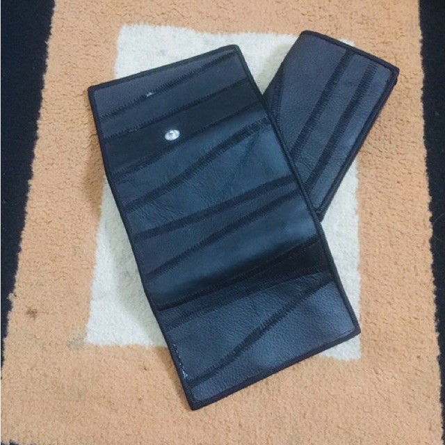 [AHLMN] Dompet asli Indonesia, model sambung siksak bahan kulit. SL3 #dompet #dompetpria