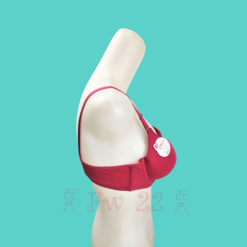 Push Up Bra Tally 8819 Bra Wanita Busa Tebal dengan Motif Polos
