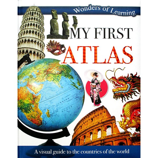 BUKU ATLAS ANAK My First Atlas Wonders of Learning Reference Book