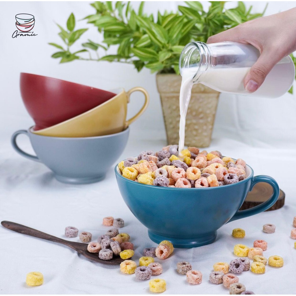 Cereal Bowl / Mangkok Sereal / Mangkok Keramik Estetik