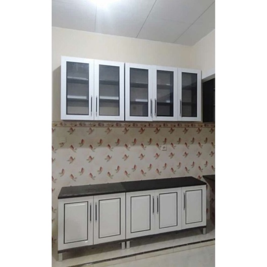 Lemari dapur, Lemari sayur, Kitchen set 4 pintu atas dan bawah