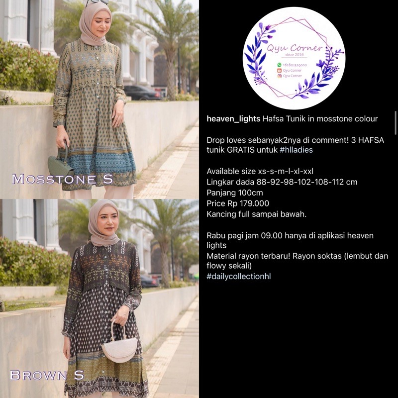 HAFSA TUNIK S Heavenlights