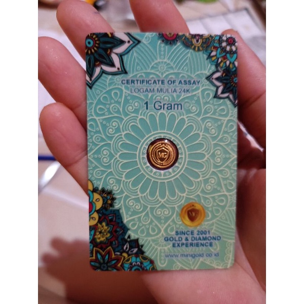 Mini Gold 1 Gram